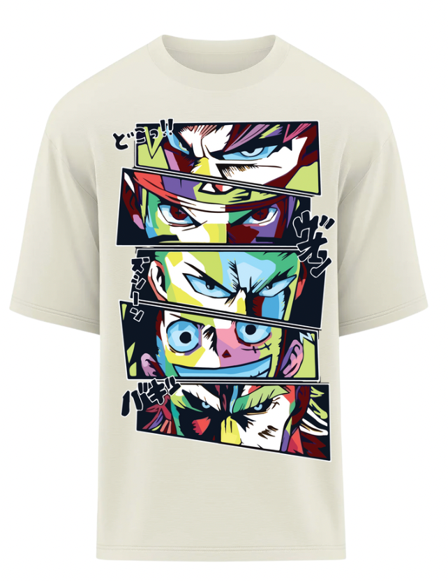 Anime Fury Oversized T-Shirt